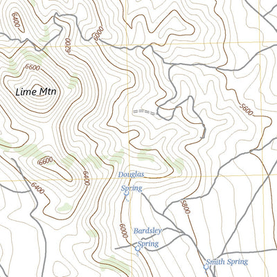 United States Geological Survey Lime Mountain, UT (2023, 24000-Scale) digital map