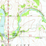 United States Geological Survey Lime Springs, IA (1981, 24000-Scale) digital map