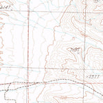 United States Geological Survey Lime Wash, NV (1983, 24000-Scale) digital map
