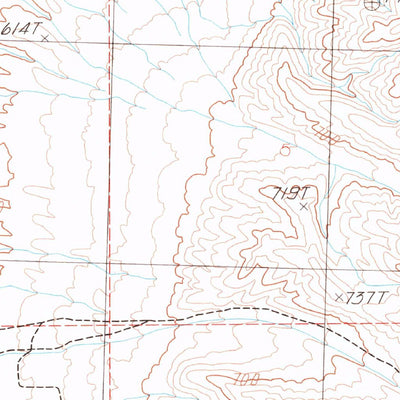United States Geological Survey Lime Wash, NV (1983, 24000-Scale) digital map