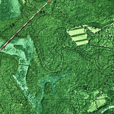 United States Geological Survey Limehouse, SC-GA (1980, 24000-Scale) digital map