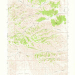United States Geological Survey Limekiln Knoll, UT (1968, 24000-Scale) digital map