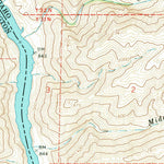 United States Geological Survey Limekiln Rapids, ID-WA (1968, 24000-Scale) digital map