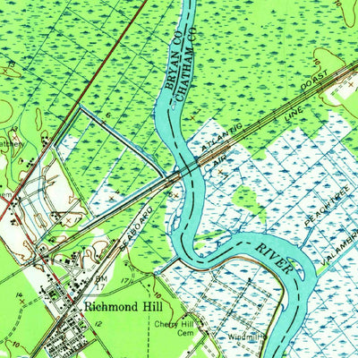 United States Geological Survey Limerick, GA (1948, 62500-Scale) digital map
