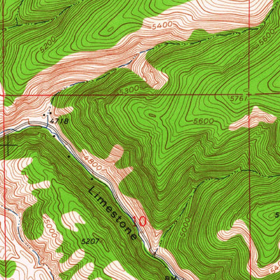 United States Geological Survey Limestone Butte, MT (1961, 24000-Scale) digital map