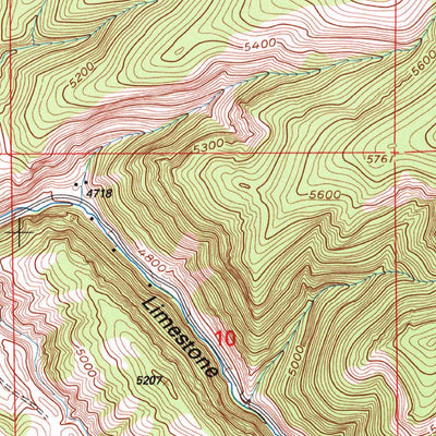 United States Geological Survey Limestone Butte, MT (1995, 24000-Scale) digital map