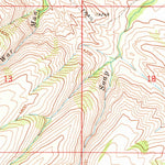 United States Geological Survey Limestone Canyon, MT (1969, 24000-Scale) digital map