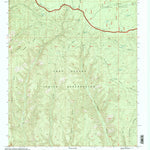 United States Geological Survey Limestone Canyon North, AZ (1998, 24000-Scale) digital map