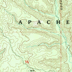 United States Geological Survey Limestone Canyon North, AZ (1998, 24000-Scale) digital map