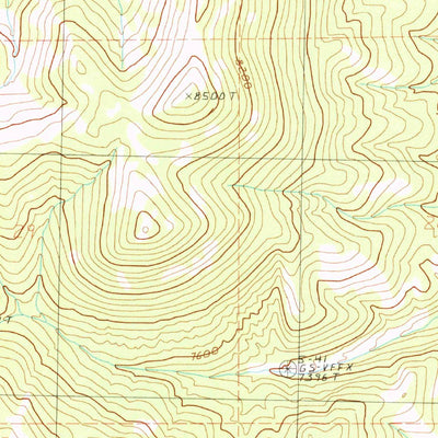 Limestone Peak, NV (1990, 24000-Scale) Map by United States Geological ...