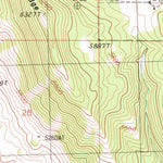 United States Geological Survey Limestone Ridge, MT (1989, 24000-Scale) digital map
