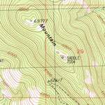 United States Geological Survey Limestone Ridge, MT (1989, 24000-Scale) digital map