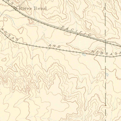 United States Geological Survey Limon, CO (1892, 125000-Scale) digital map