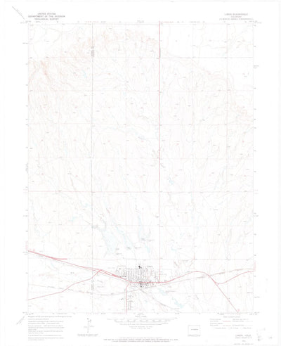United States Geological Survey Limon, CO (1970, 24000-Scale) digital map