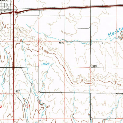 United States Geological Survey Limon, CO (1984, 100000-Scale) digital map