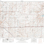 United States Geological Survey Limon, CO-KS (1954, 250000-Scale) digital map