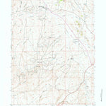 United States Geological Survey Linch, WY (1954, 24000-Scale) digital map