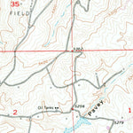 United States Geological Survey Linch, WY (1954, 24000-Scale) digital map