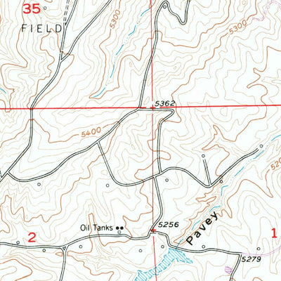 United States Geological Survey Linch, WY (1954, 24000-Scale) digital map