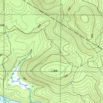 United States Geological Survey Lincoln Center, ME (1988, 24000-Scale) digital map