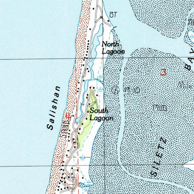 United States Geological Survey Lincoln City, OR (1984, 24000-Scale) digital map