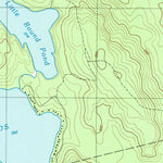 United States Geological Survey Lincoln East, ME (1988, 24000-Scale) digital map