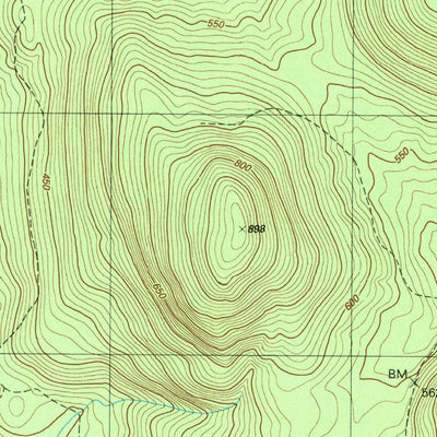 United States Geological Survey Lincoln East, ME (1988, 24000-Scale) digital map