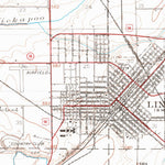 United States Geological Survey Lincoln, IL (1911, 62500-Scale) digital map
