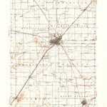 United States Geological Survey Lincoln, IL (1913, 62500-Scale) digital map