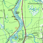 United States Geological Survey Lincoln, ME (1986, 100000-Scale) digital map