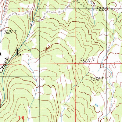 United States Geological Survey Lincoln Mountain, MT (1988, 24000-Scale) digital map