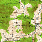 United States Geological Survey Lincoln Mountain, VT (1919, 62500-Scale) digital map
