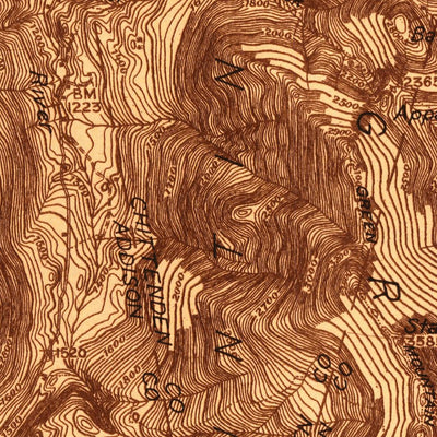 United States Geological Survey Lincoln Mountain, VT (1920, 48000-Scale) digital map