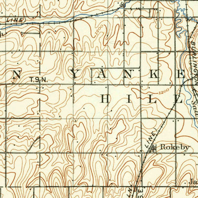 United States Geological Survey Lincoln, NE (1897, 125000-Scale) digital map