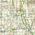 United States Geological Survey Lincoln, NE-KS (1958, 250000-Scale) digital map