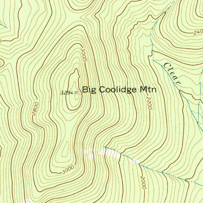 United States Geological Survey Lincoln, NH (1967, 24000-Scale) digital map