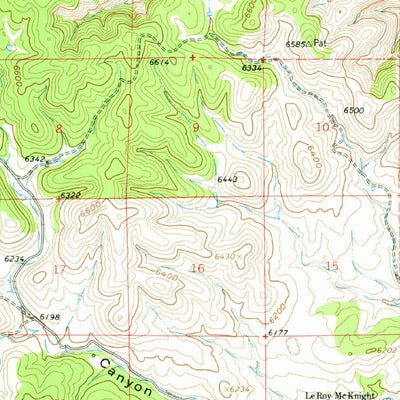 United States Geological Survey Lincoln, NM (1961, 62500-Scale) digital map