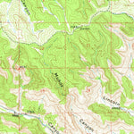 United States Geological Survey Lincoln, NM (1961, 62500-Scale) digital map