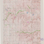 United States Geological Survey Lincoln NW, KS (1968, 24000-Scale) digital map