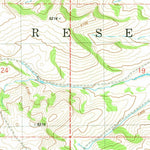 United States Geological Survey Lincoln Peak, ID (1981, 24000-Scale) digital map