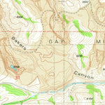 United States Geological Survey Lincoln Peak, ID (1981, 24000-Scale) digital map