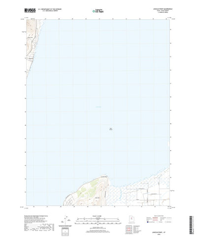 United States Geological Survey Lincoln Point, UT (2020, 24000-Scale) digital map