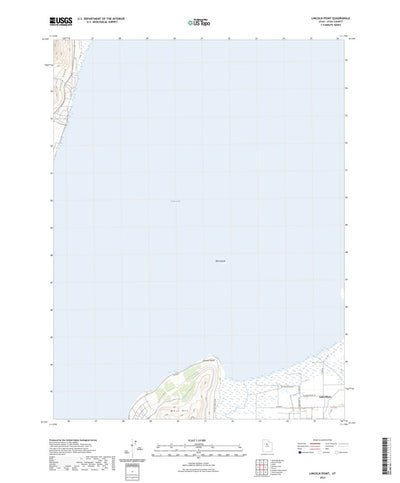 United States Geological Survey Lincoln Point, UT (2023, 24000-Scale) digital map