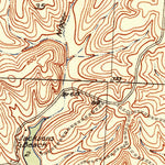 United States Geological Survey Lincoln SE, MO (1936, 24000-Scale) digital map