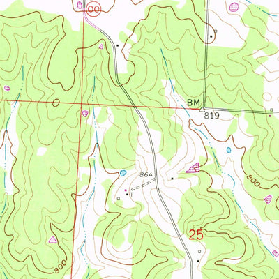 United States Geological Survey Lincoln SE, MO (1959, 24000-Scale) digital map
