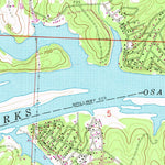 United States Geological Survey Lincoln SE, MO (1959, 24000-Scale) digital map