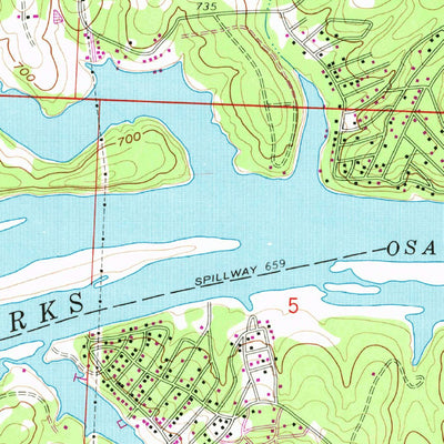 United States Geological Survey Lincoln SE, MO (1959, 24000-Scale) digital map
