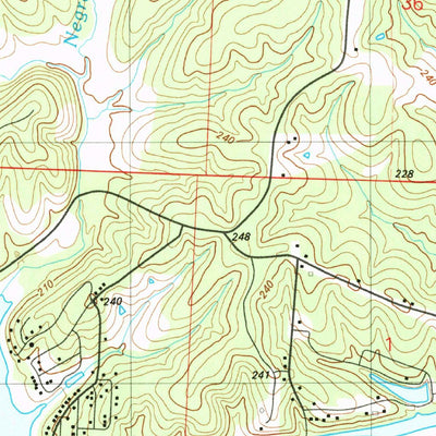 United States Geological Survey Lincoln SE, MO (1983, 24000-Scale) digital map