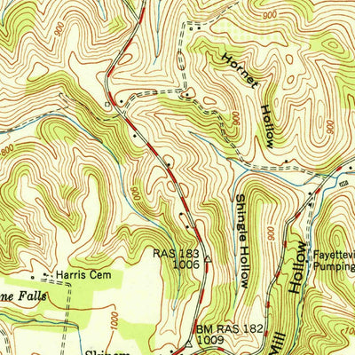 United States Geological Survey Lincoln, TN (1951, 24000-Scale) digital map
