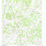 United States Geological Survey Lincoln, TX (1961, 24000-Scale) digital map